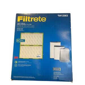 New 3M Filtrete B Size IDYLIS HEPA Media Replacement Air Purifier Filter 0412558